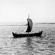Sea scouts gain part of their training by sailing a reproduction of a Viking ship, which roamed the seas 1,500 years ago, in San Diego on Oct. 19, 1928.